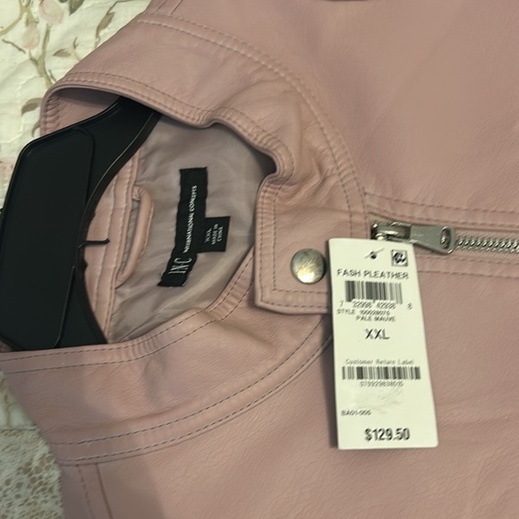 Pink Leather Jacket - Picture 2 of 3